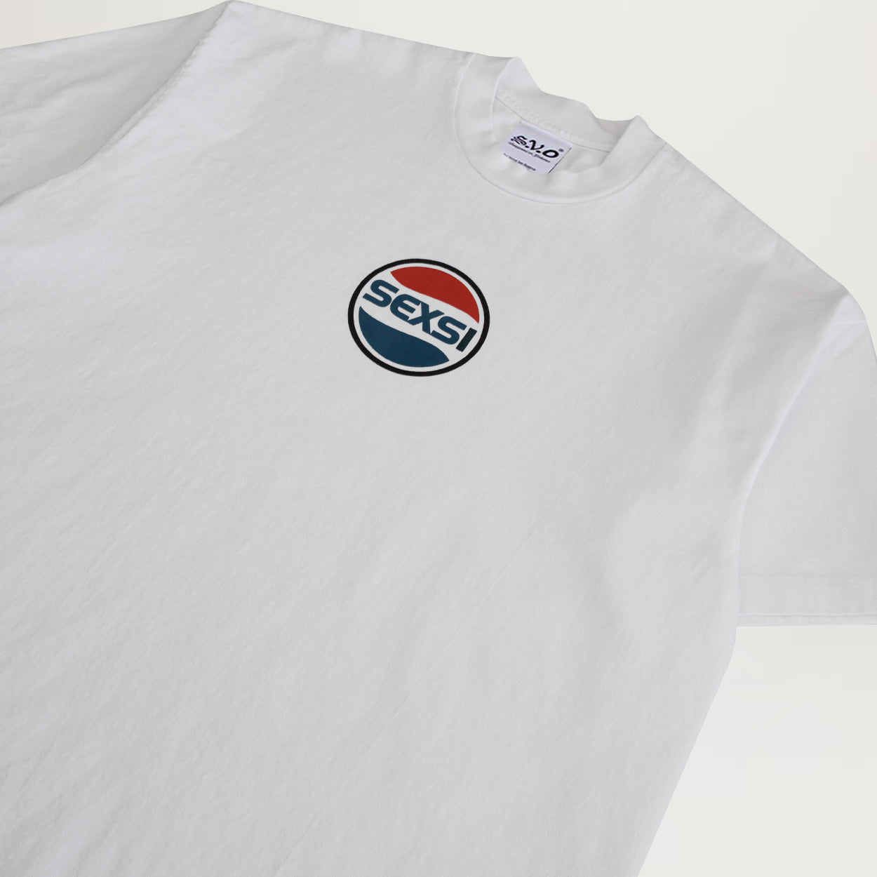 S.V.O. SEXSI Cropped Tee (White)