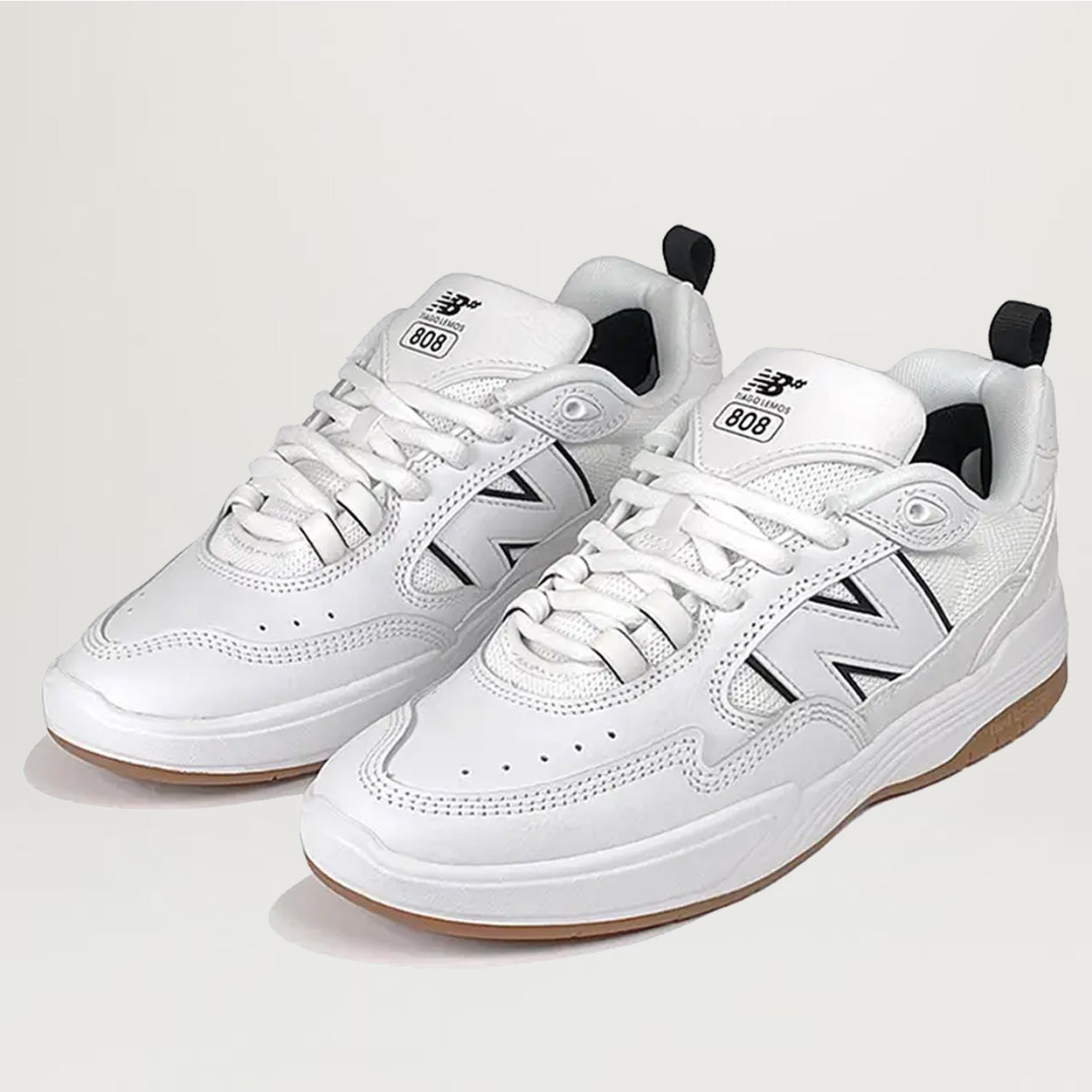 NB Numeric Tiago Lemos 808 (White/Black) - Sizes 8.5, 10.5