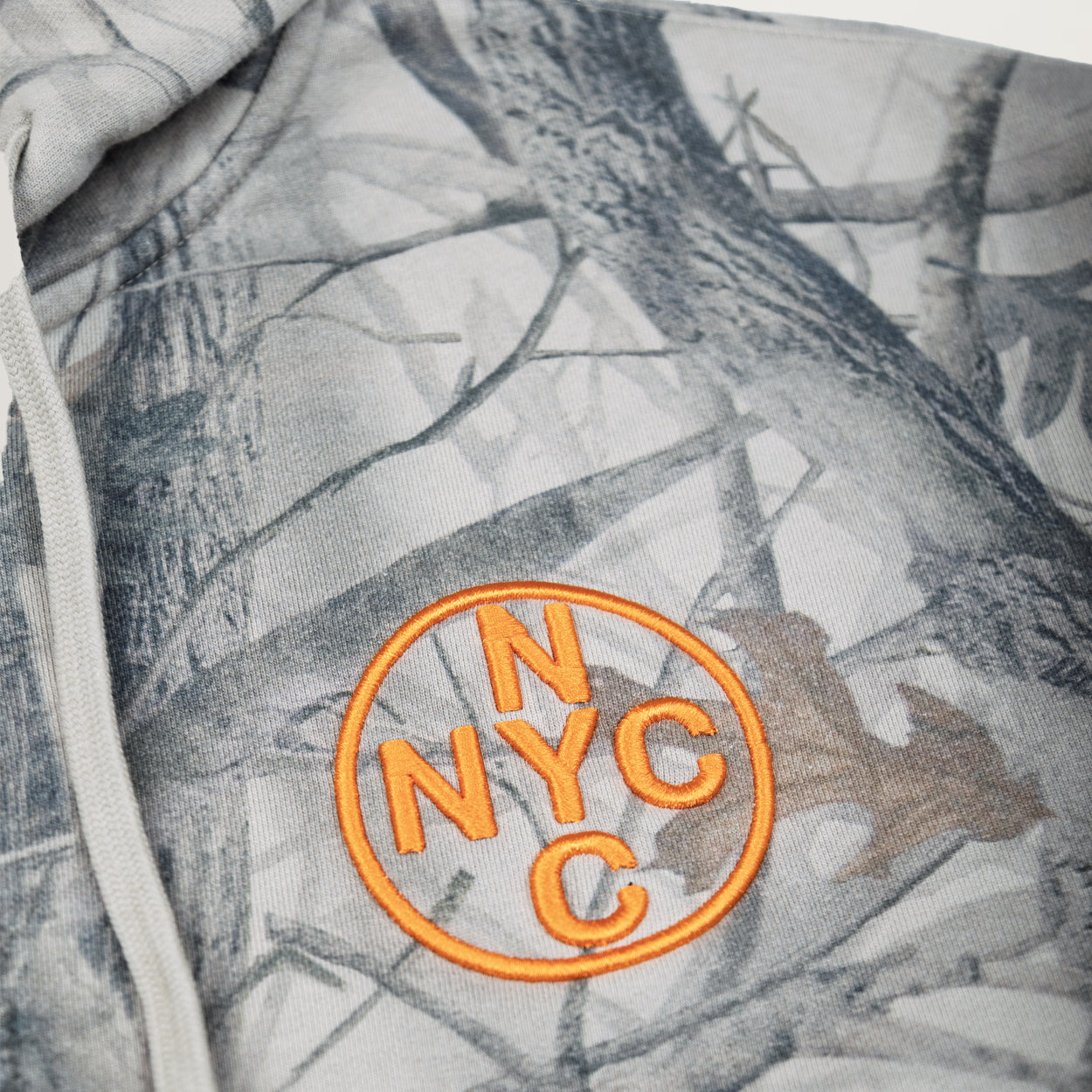 NewYakCity Top 10 Cropped Zip Hoodie (Camo)