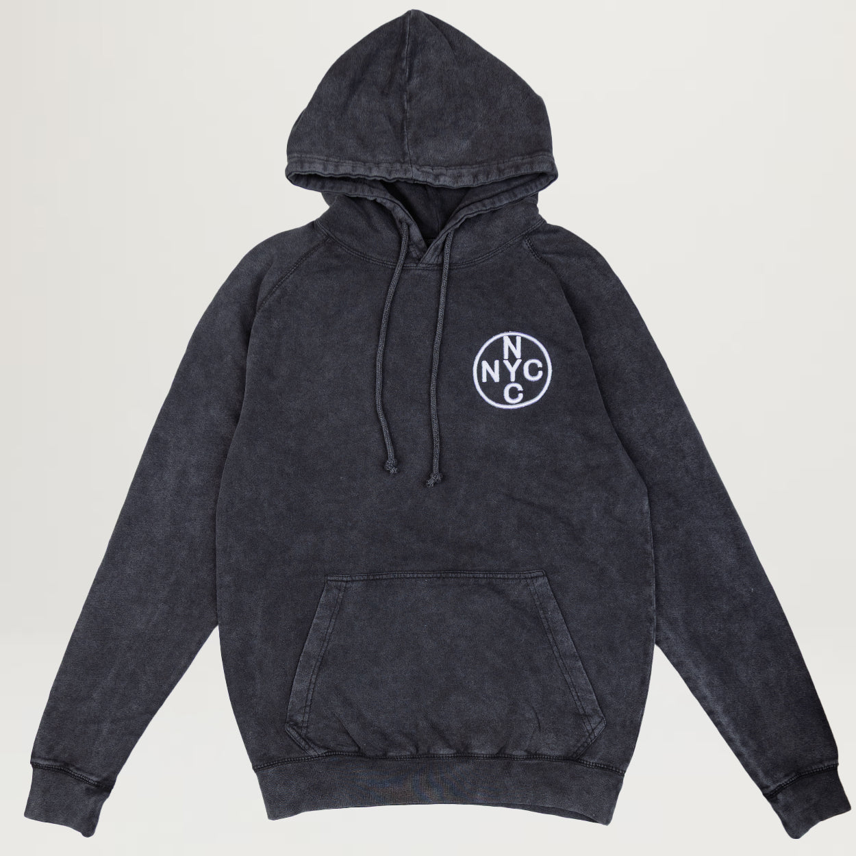 NewYakCity Top 10 Raglan Hoodie (Black)