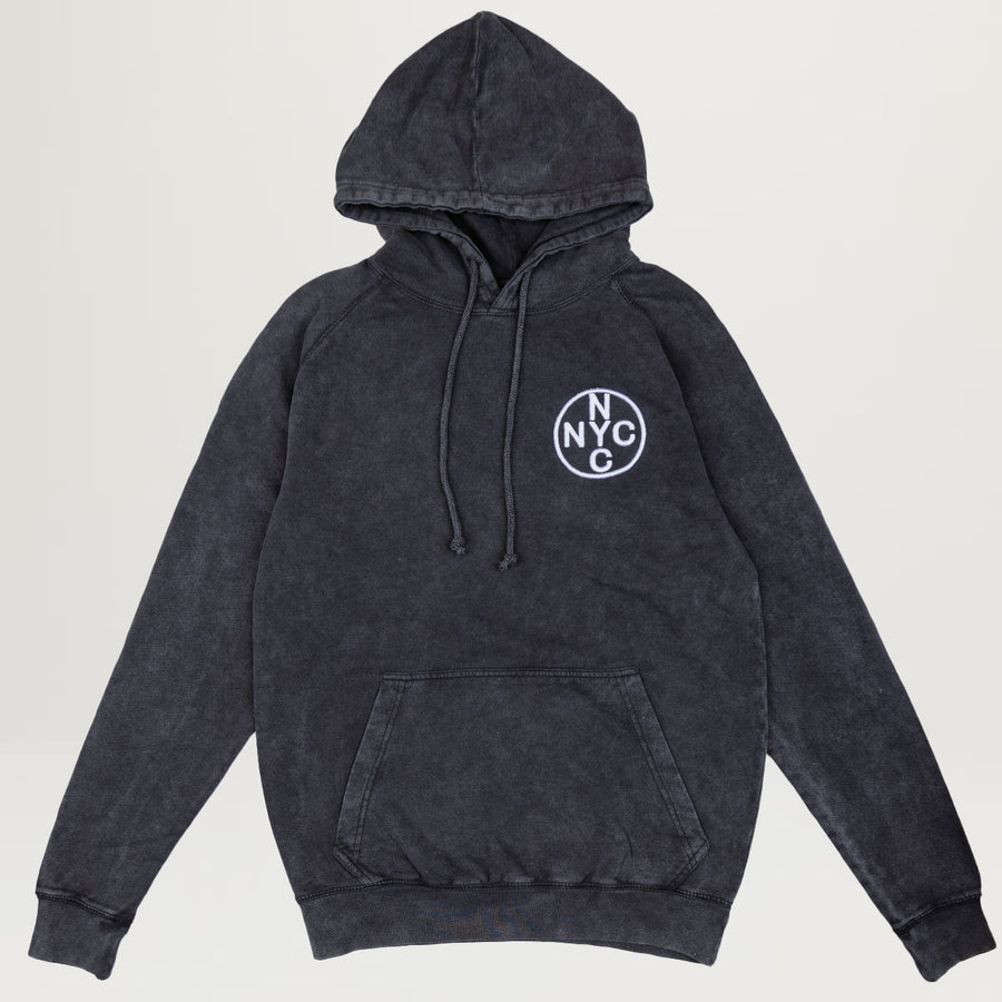 NewYakCity Top 10 Raglan Hoodie (Black)