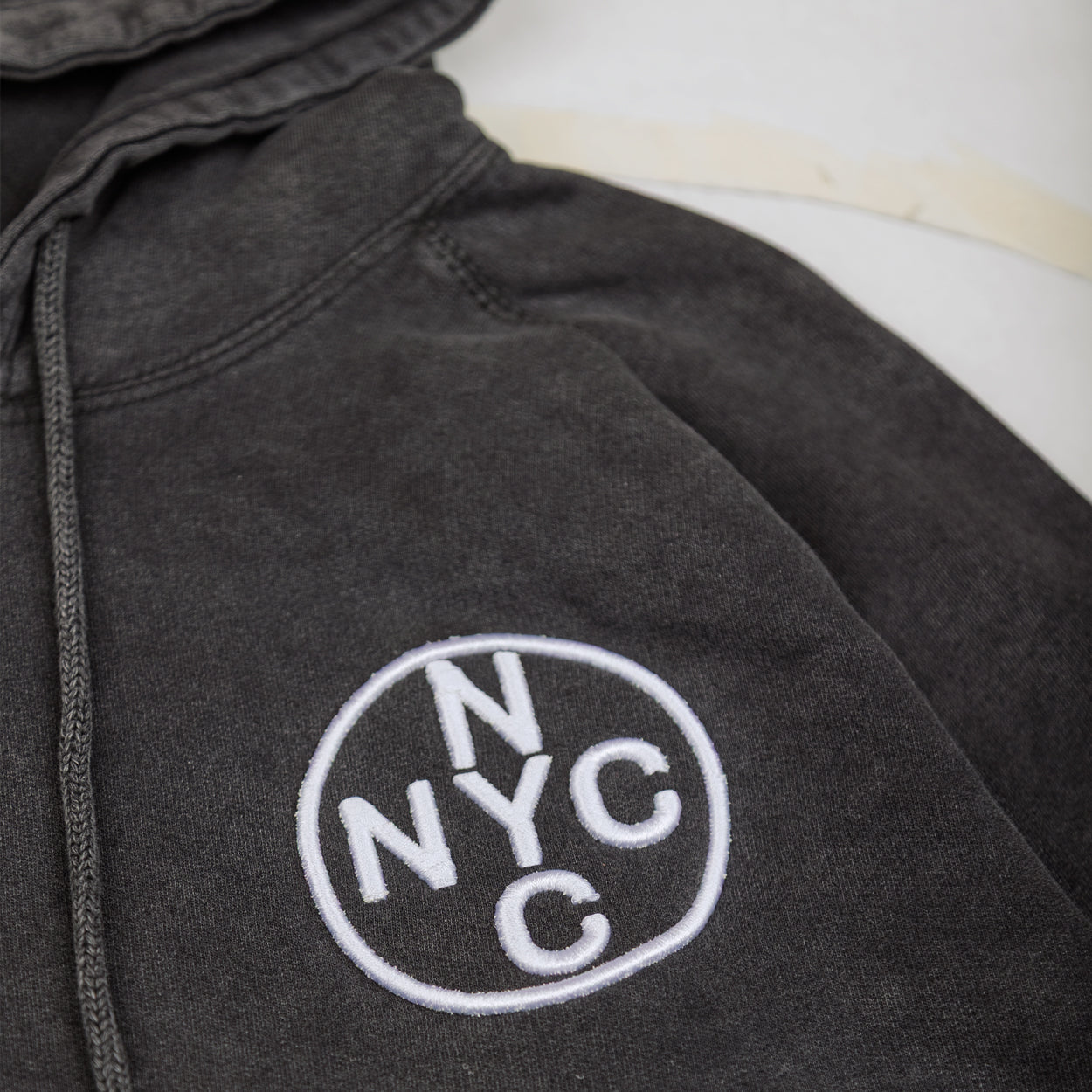 NewYakCity Top 10 Raglan Hoodie (Black)