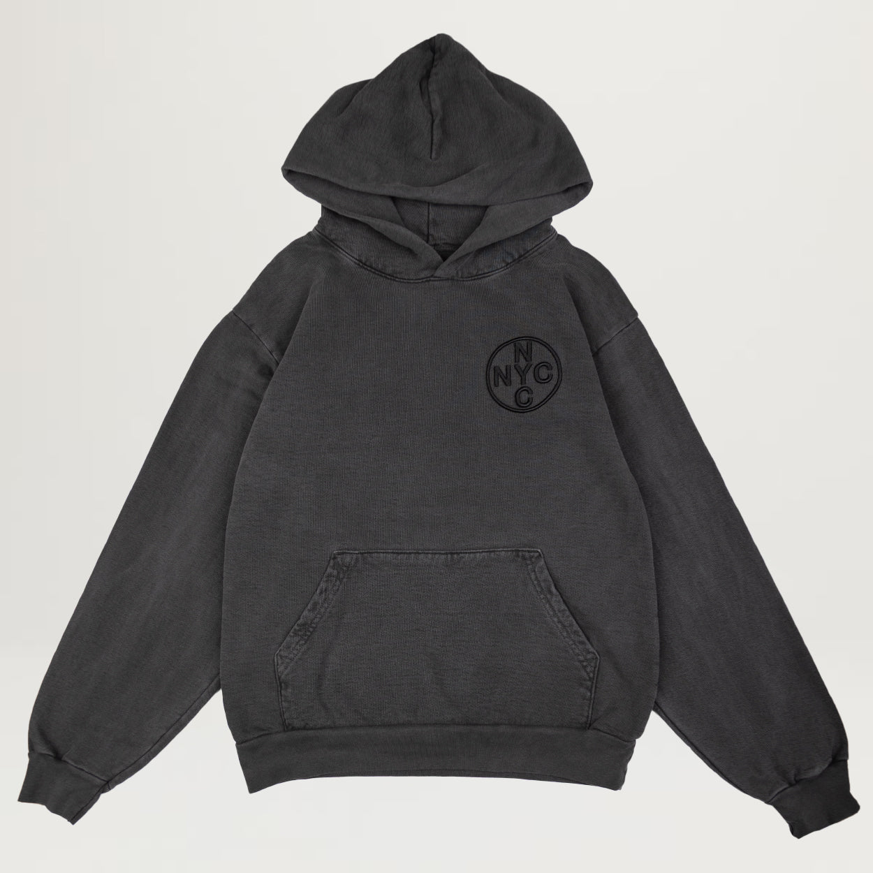 NewYakCity Top 10 Hoodie (Vintage Black)