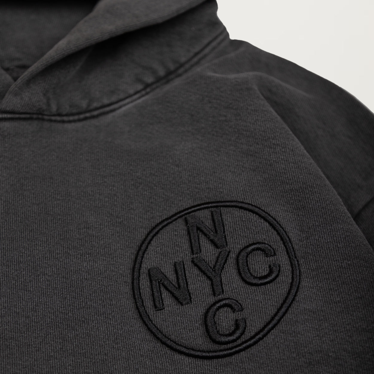 NewYakCity Top 10 Hoodie (Vintage Black)