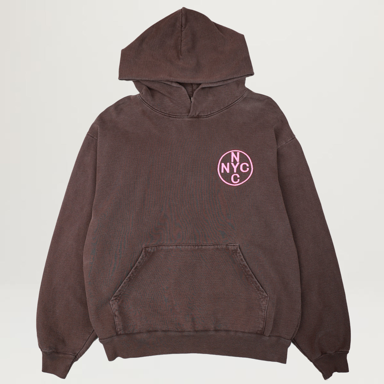 NewYakCity Top 10 Hoodie (Mocha Brown)