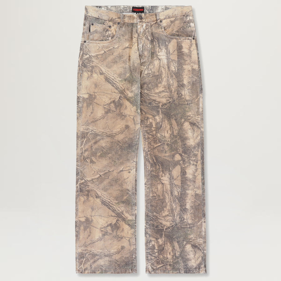 Pleasures Hendrix Flare Jean (Brown Tree)