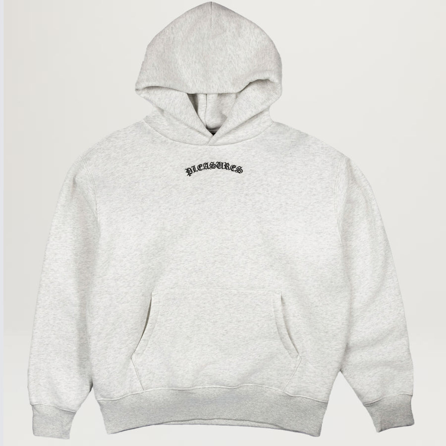 Pleasures Neural Hoodie (Grey Mélange)