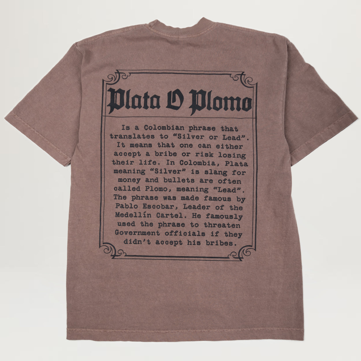 NewaYakCity Life Of Pablo Tee (Clay Brown)