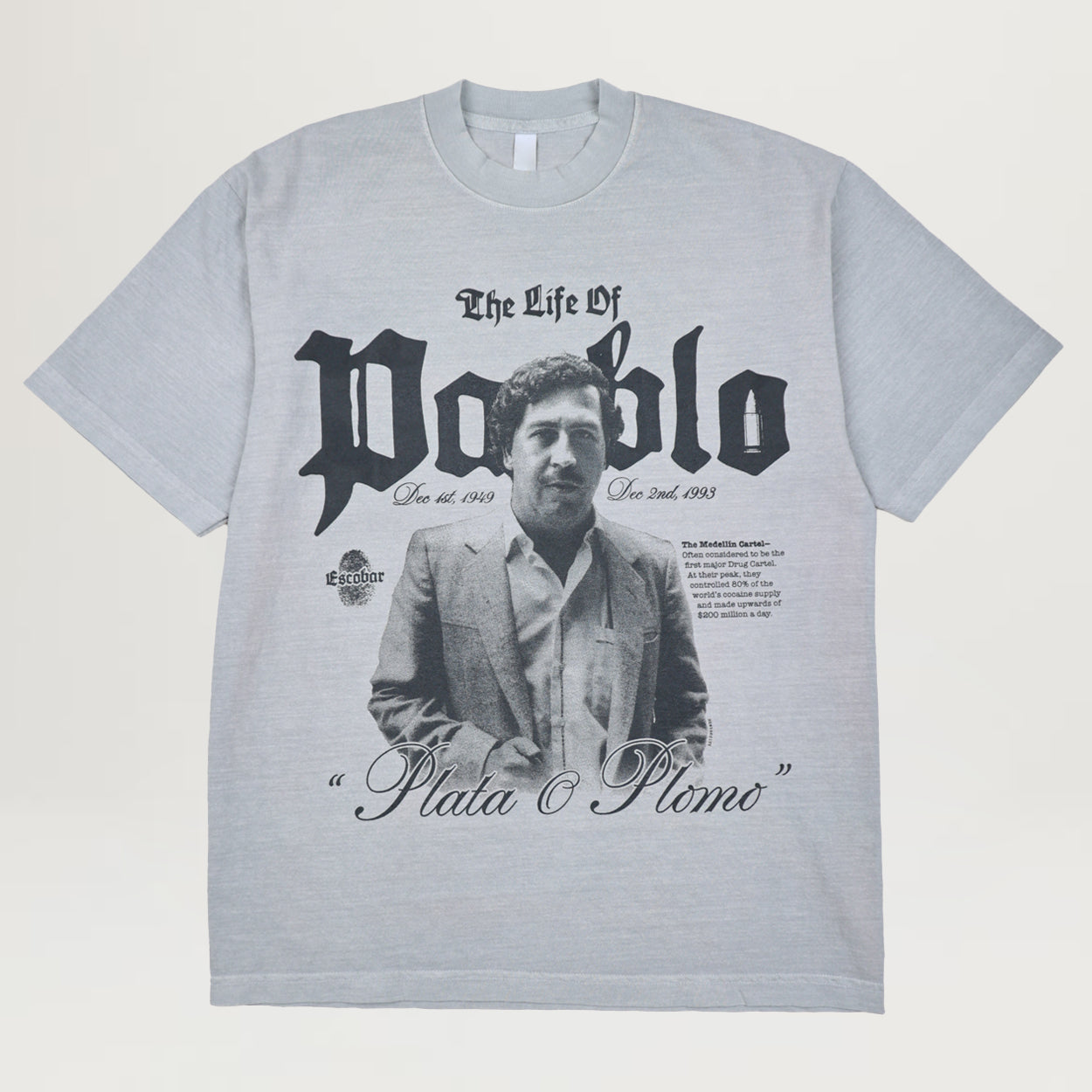NewYakCity Life Of Pablo Tee (Silver Bullet)