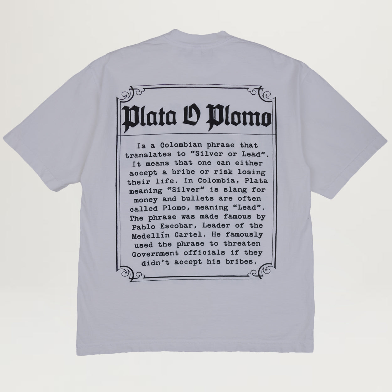 NewYakCity Life Of Pablo Tee (Silver Bullet)