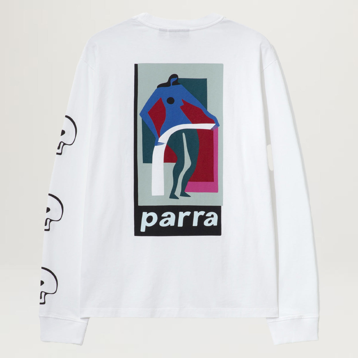 Parra Lowering The Bar L/S Tee (White)