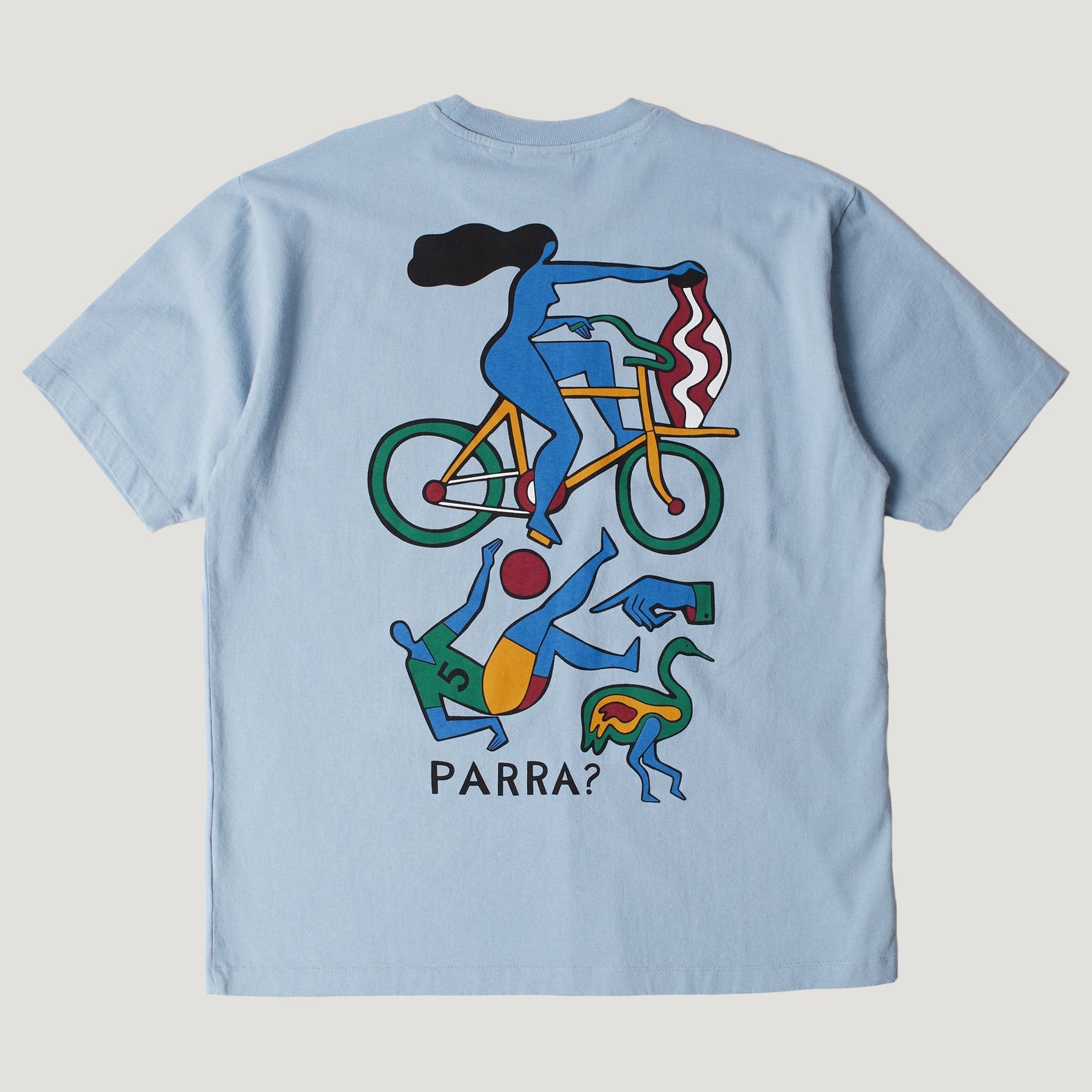 Parra Vase Delivery Tee (Light Blue)