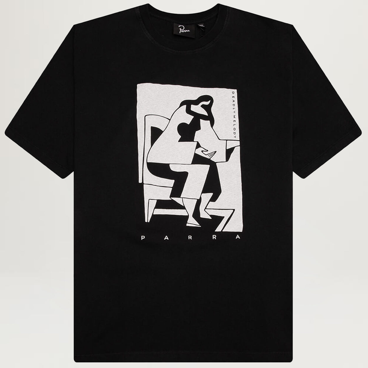 Parra The Confession Tee (Washed Black)