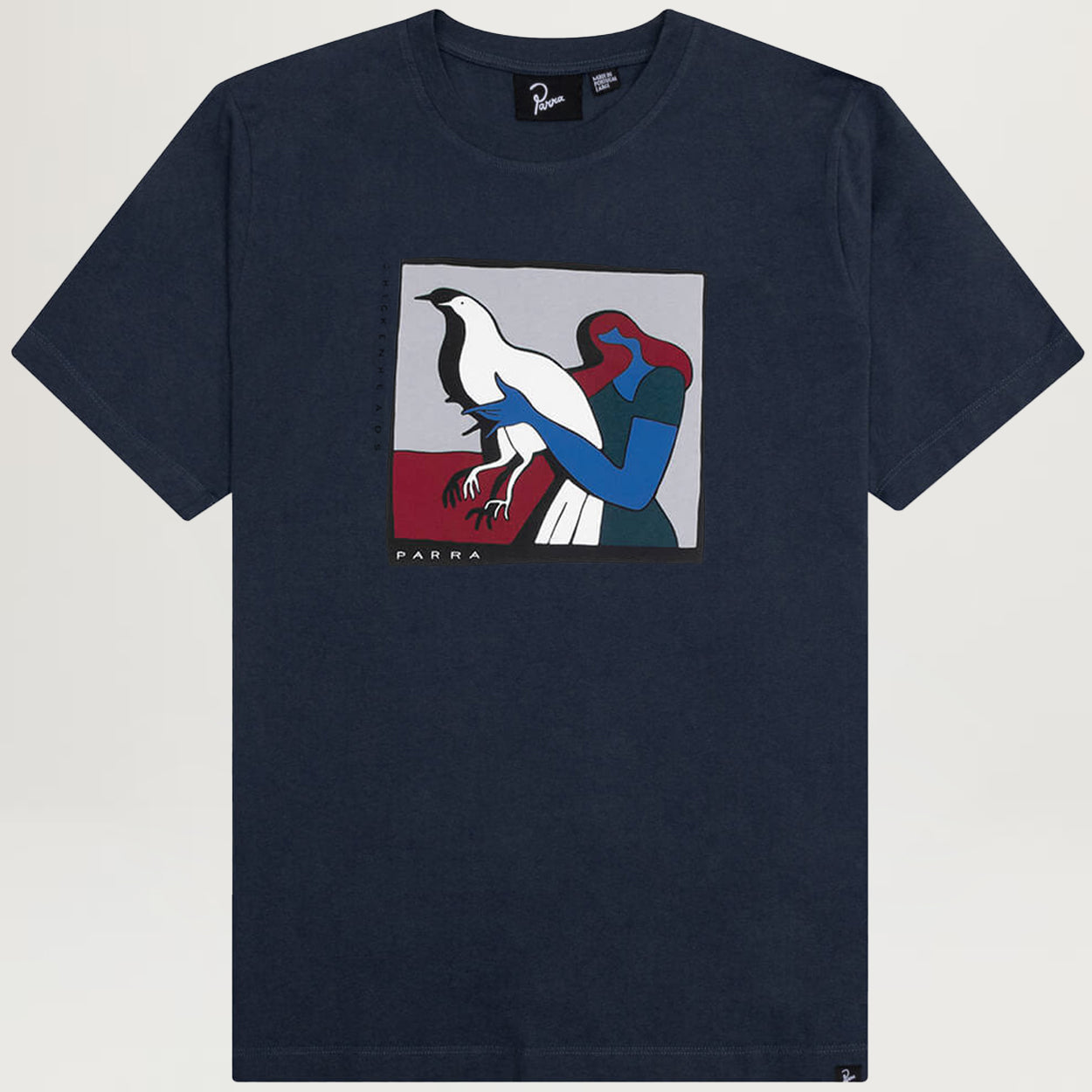 Parra Look At It Tee (Dark Blue)