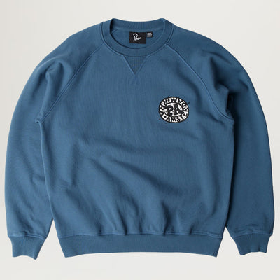 Parra Amsterdammed Crewneck Sweatshirt ­(Washed Blue)