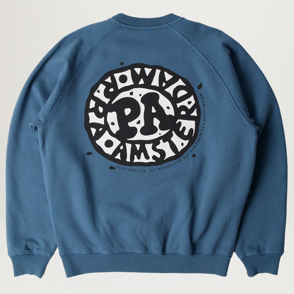 Parra Amsterdammed Crewneck Sweatshirt ­(Washed Blue)