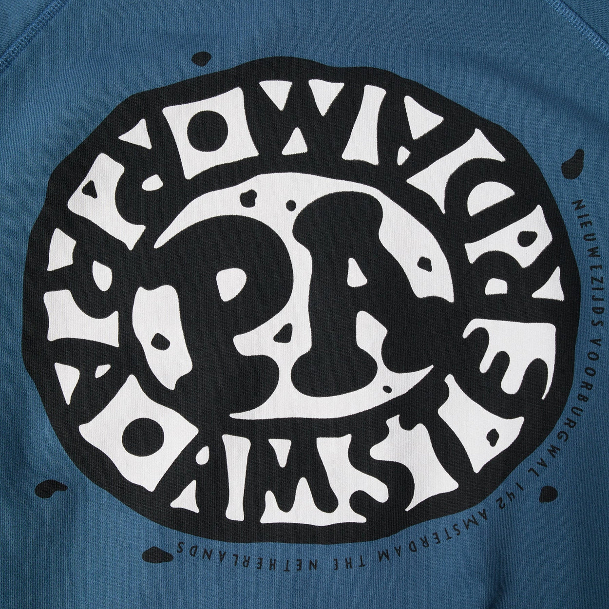 Parra Amsterdammed Crewneck Sweatshirt ­(Washed Blue)