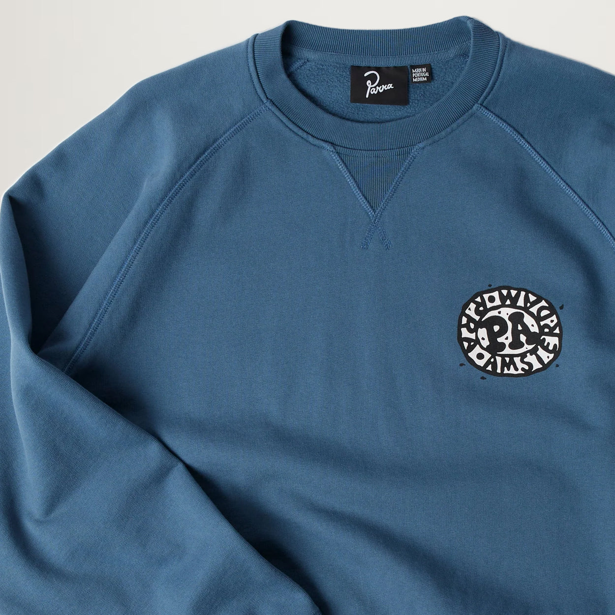 Parra Amsterdammed Crewneck Sweatshirt ­(Washed Blue)