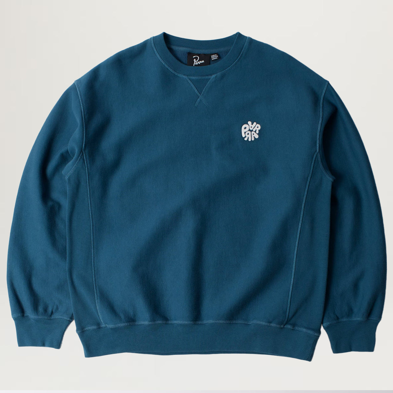Parra Balloon Logo Cross-Grain Crewneck (Blue)