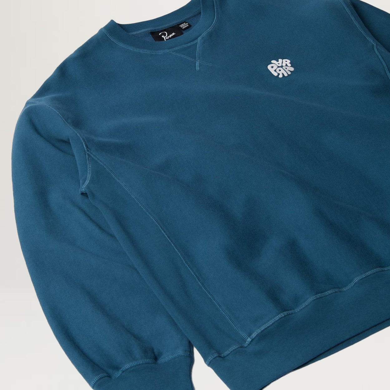 Parra Balloon Logo Cross-Grain Crewneck (Blue)