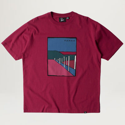 Parra Beach Parking Tee (Raspberry)