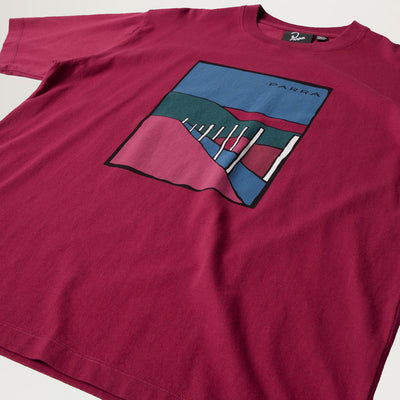 Parra Beach Parking Tee (Raspberry)