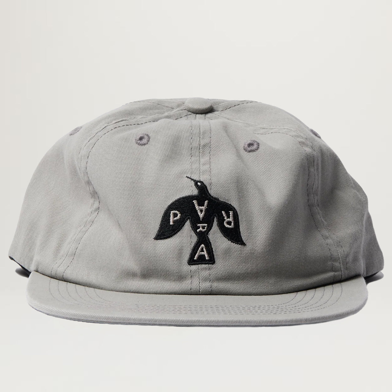 Parra Crow 6 Panel Hat (Grey)
