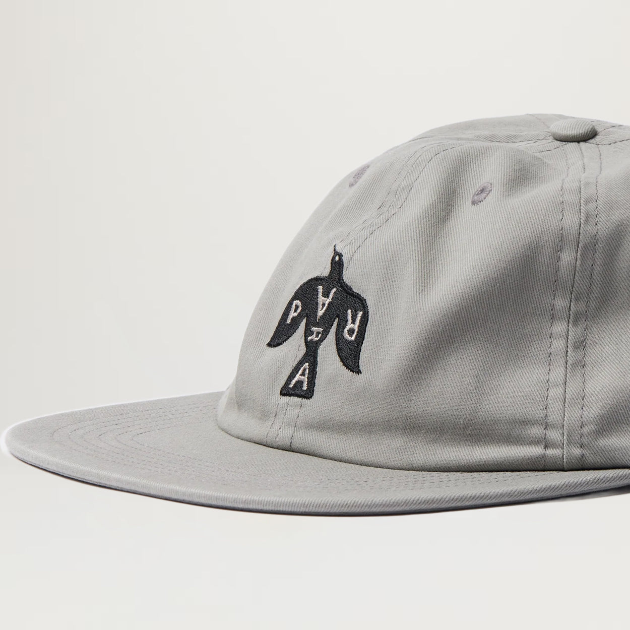 Parra Crow 6 Panel Hat (Grey)