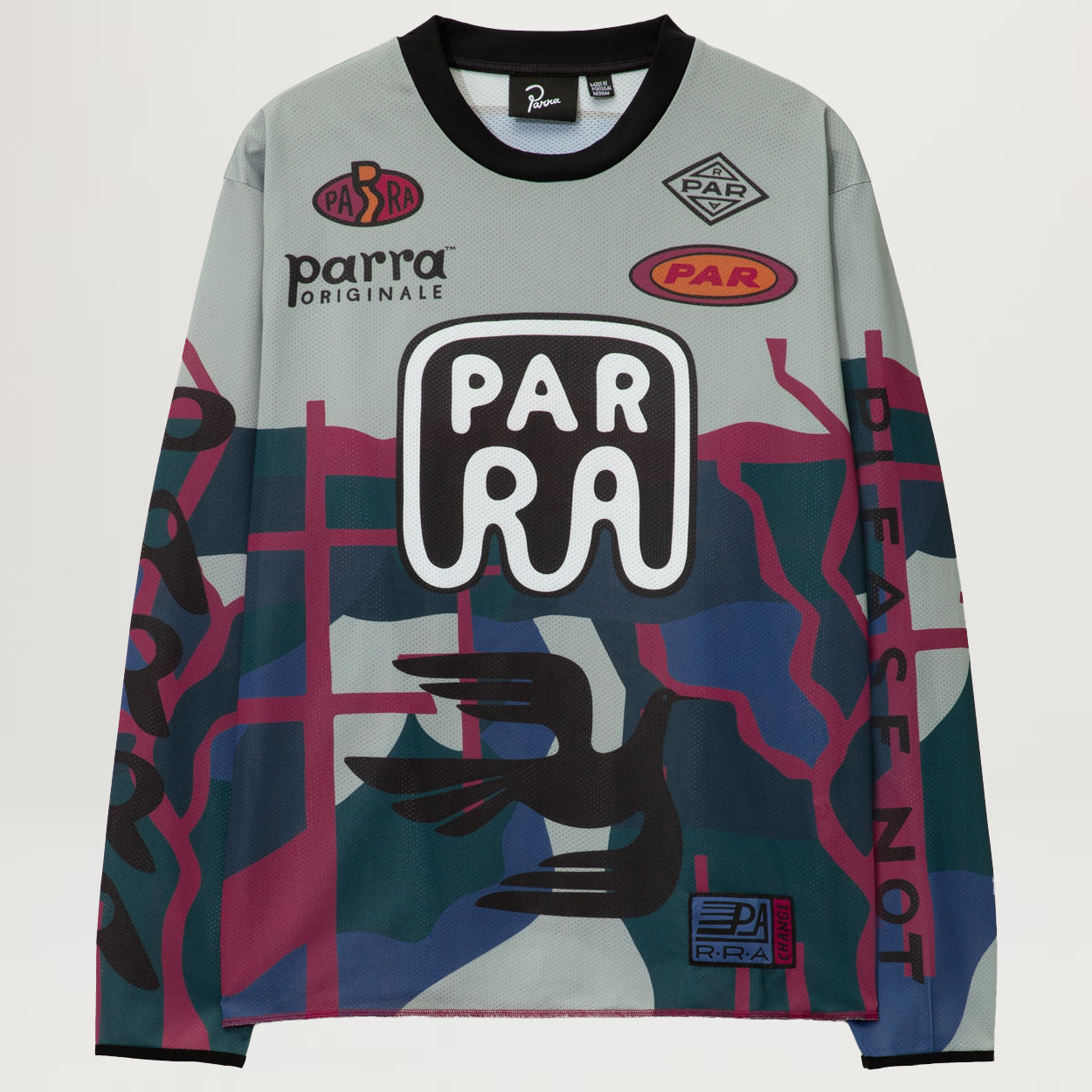 Parra Dirt Jumper L/S Tee (Grey)