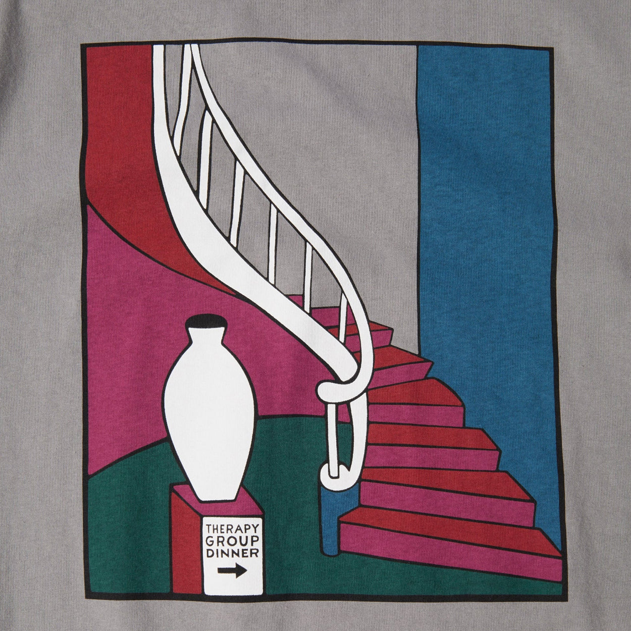 Parra Group Dinner Tee (Grey)