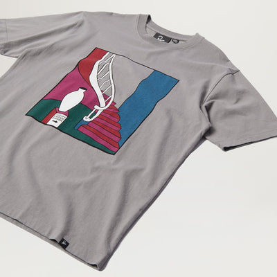 Parra Group Dinner Tee (Grey)