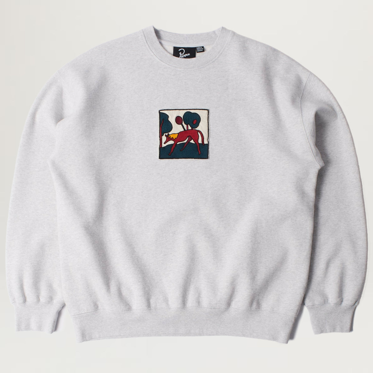 Parra Long Lost Leg Crewneck Sweatshirt (Heather Grey)