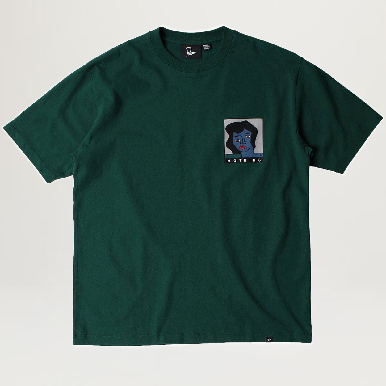 Parra Nothing Please Tee (Pine Green)