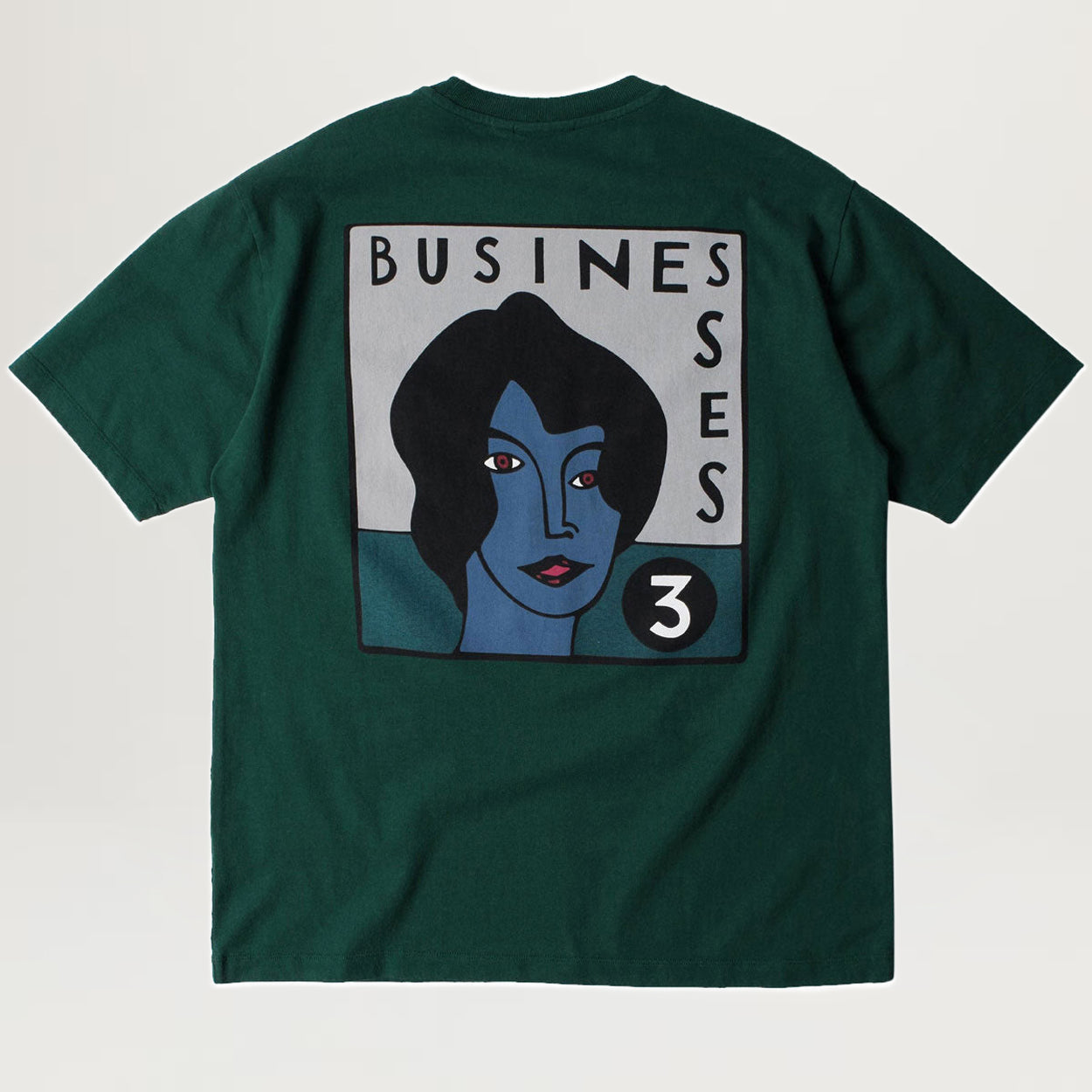 Parra Nothing Please Tee (Pine Green)