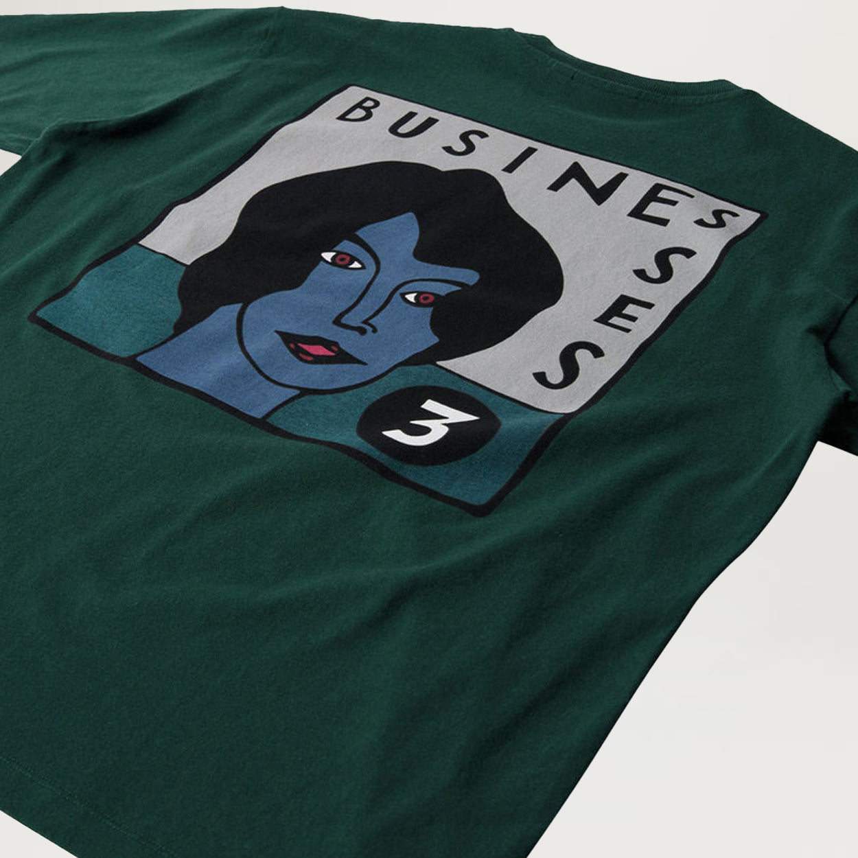 Parra Nothing Please Tee (Pine Green)