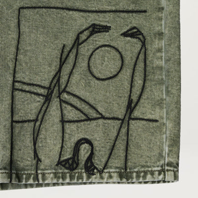 Parra Protect The Sun Shorts (Green)