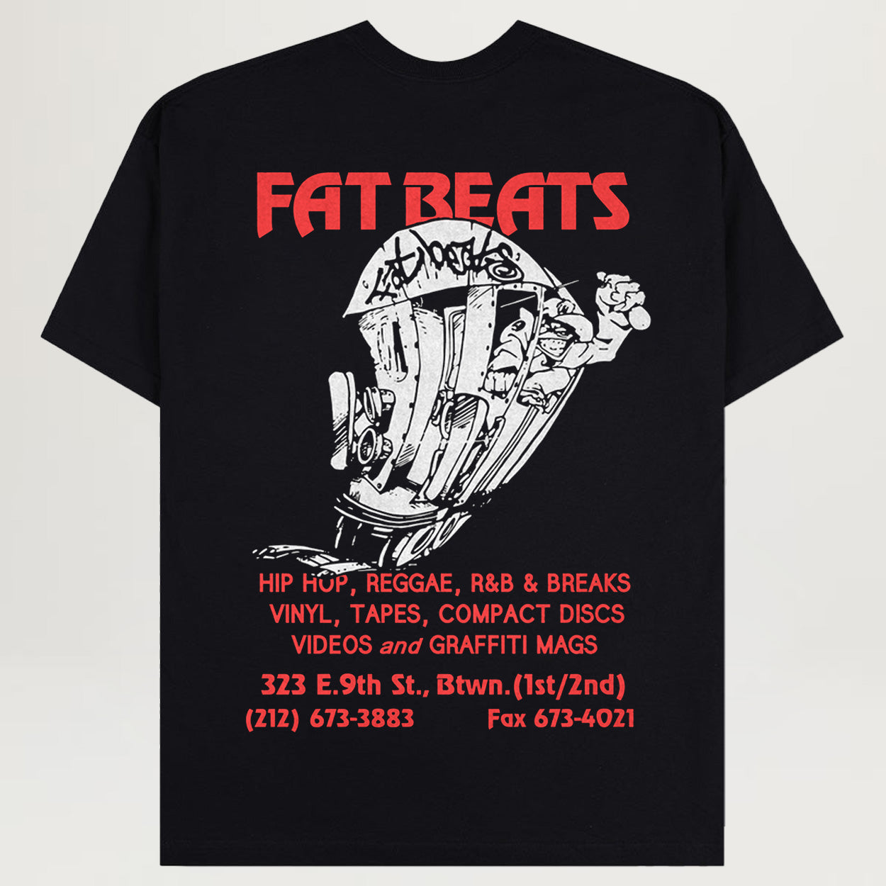 Pleasures 9th Street Tee (Black)