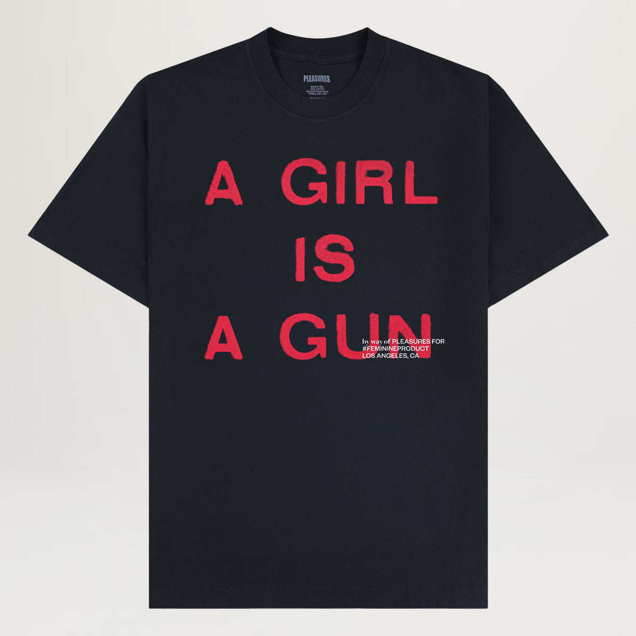 Pleasures Girl Is A Gun Tee (Black)