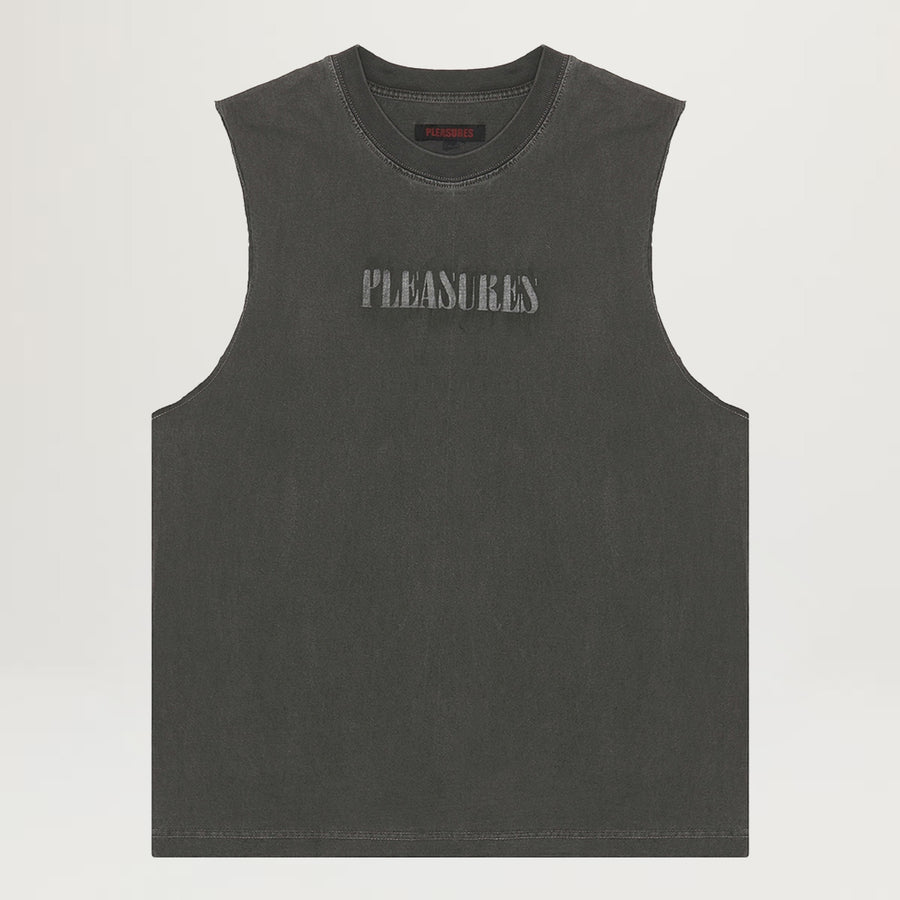 Pleasures Onyx Sleeveless Tee (Faded Black)