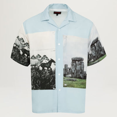 Pleasures Stone Horse Button Down (Powder Blue)