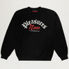【PLEASURES】APPOINTMENT FLEECE CREWNECK BLACK PLEASURES Appointment Fleece Crewneck Sweatshirt | Nordstrom