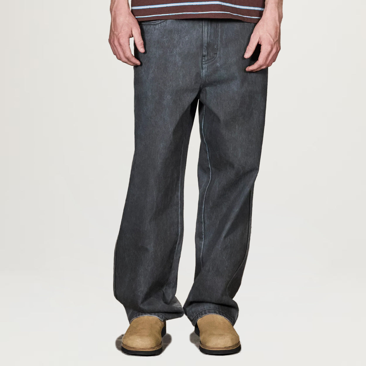 Pleasures Spray Formula Baggy Jean (Black)