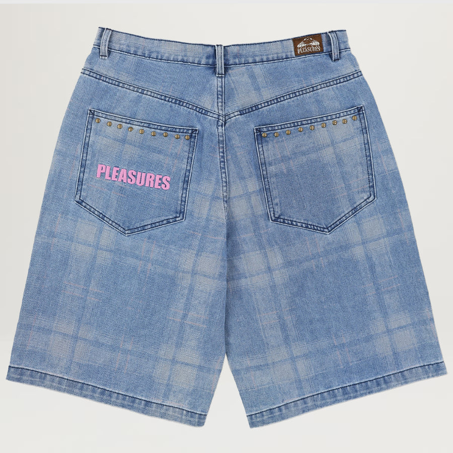 Pleasures Experiment Jorts (Indigo)