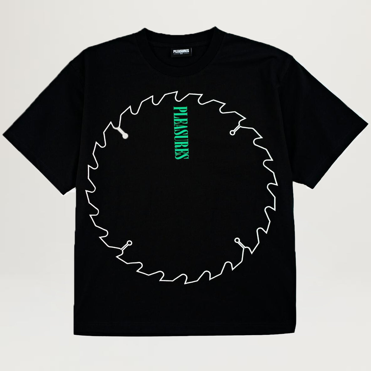 Pleasures Saw Heavyweight Tee (Black)