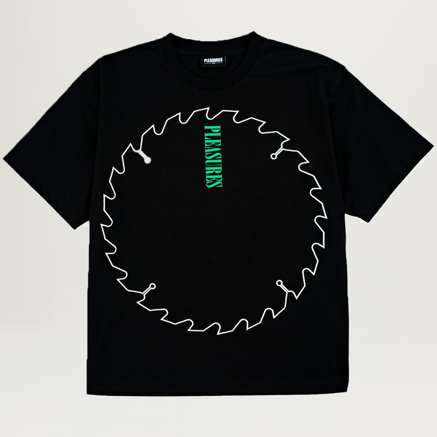 Pleasures Saw Heavyweight Tee (Black)