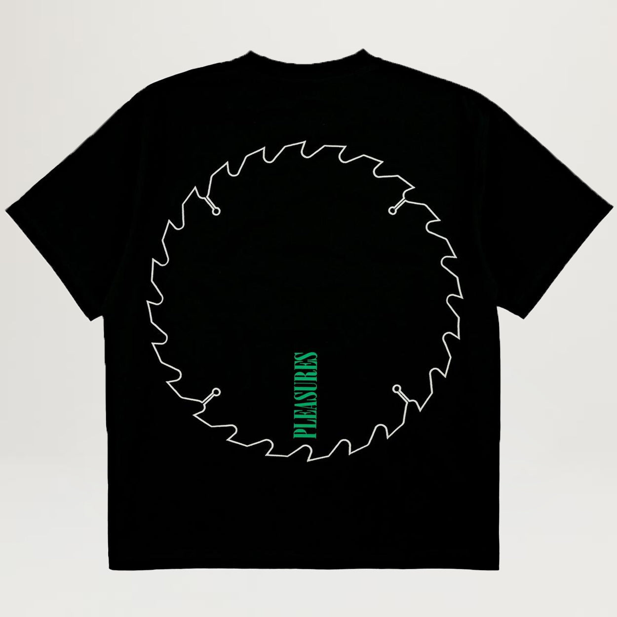 Pleasures Saw Heavyweight Tee (Black)