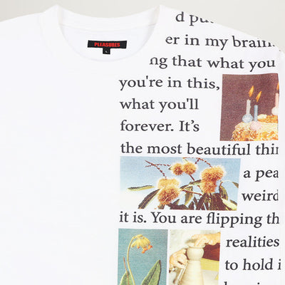 Pleasures Connection Heavyweight Tee (White)