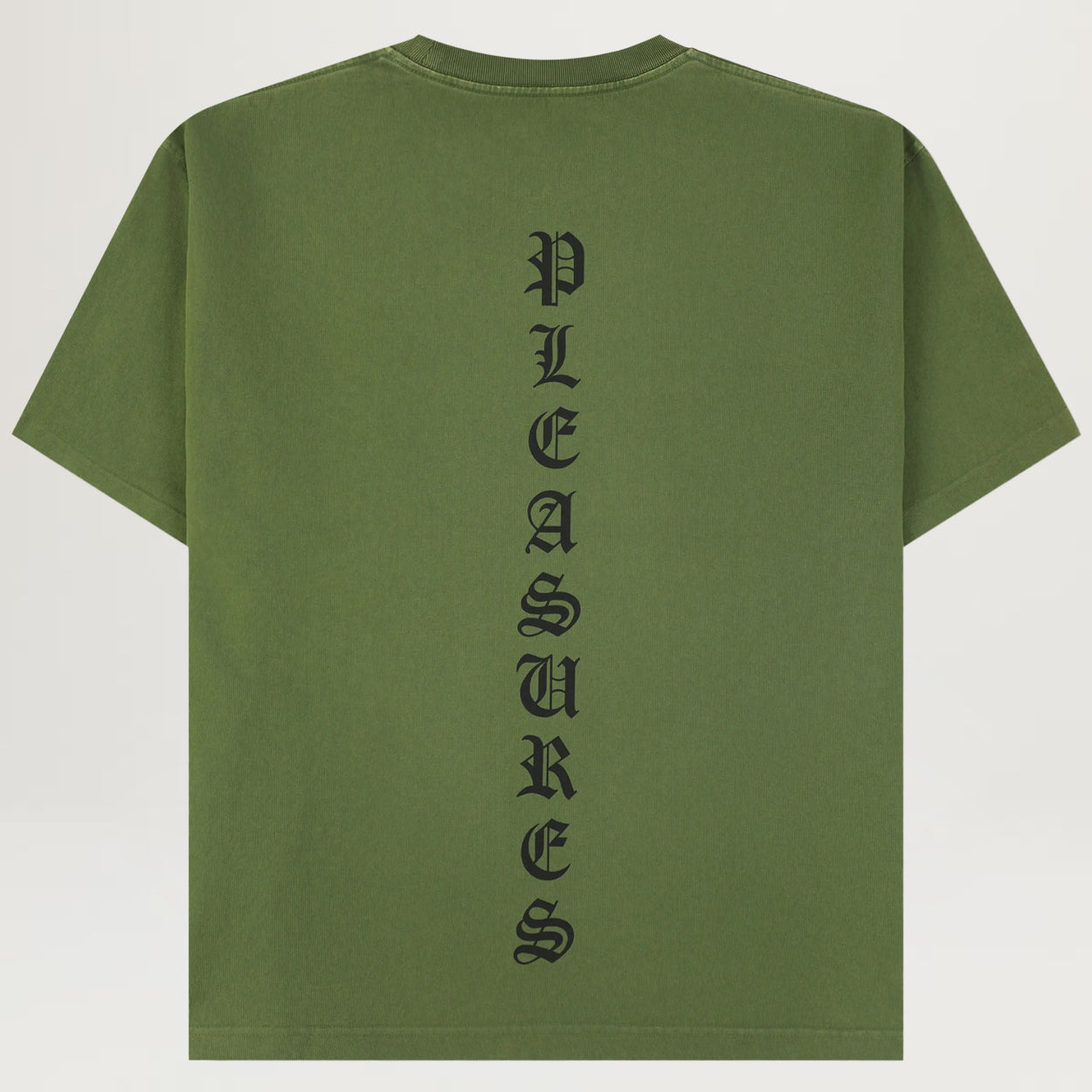 Pleasures Knight Overdue Heavyweight Tee (Olive)