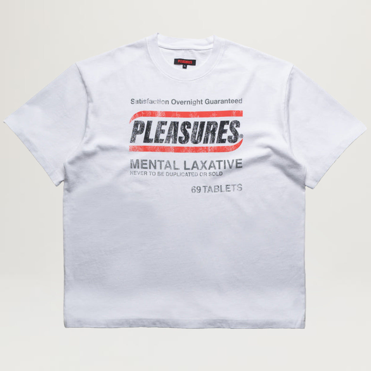 Pleasures Relief Heavyweight Tee (Vintage White)