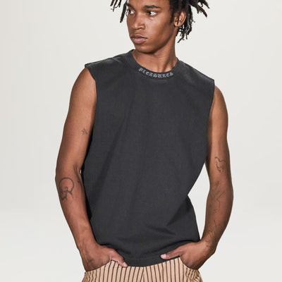 Pleasures Sorrow Sleeveless Tee (Black)